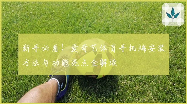 新手必看!爱奇艺体育手机端安装方法与功能亮点全解读